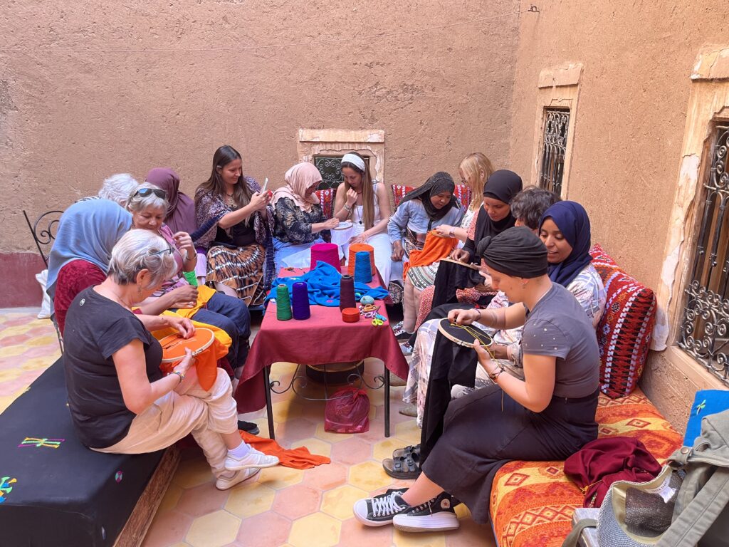 viaje a marruecos para mujeres con talleres artesanales