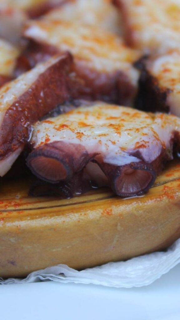 pulpo y otras delicias del camino de santiago rumoati