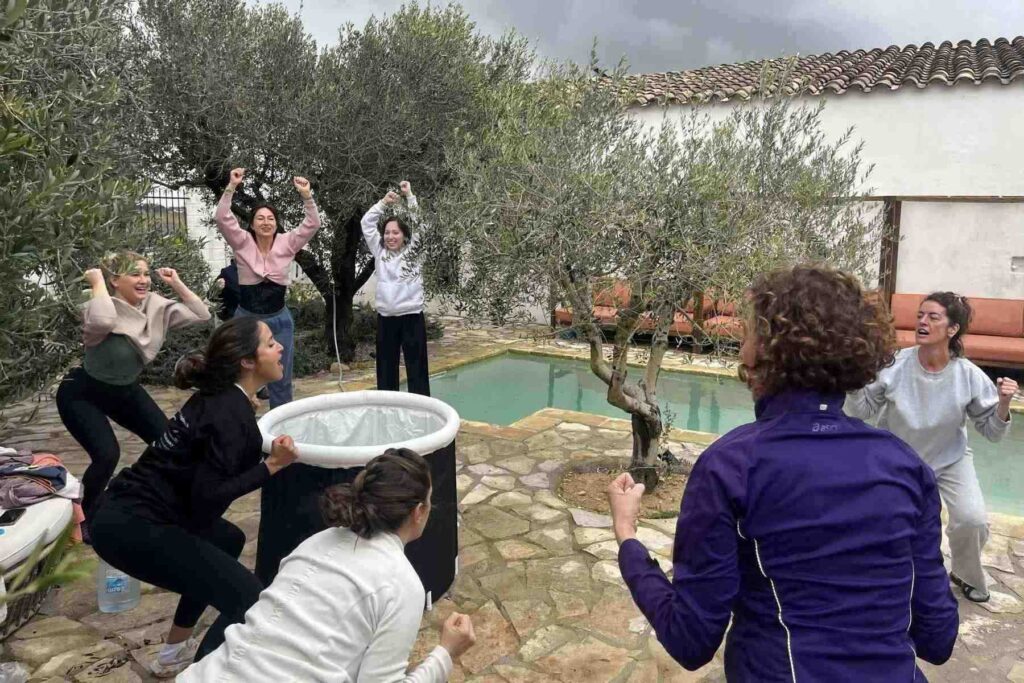 retiro para mujeres en barcelona con icebath