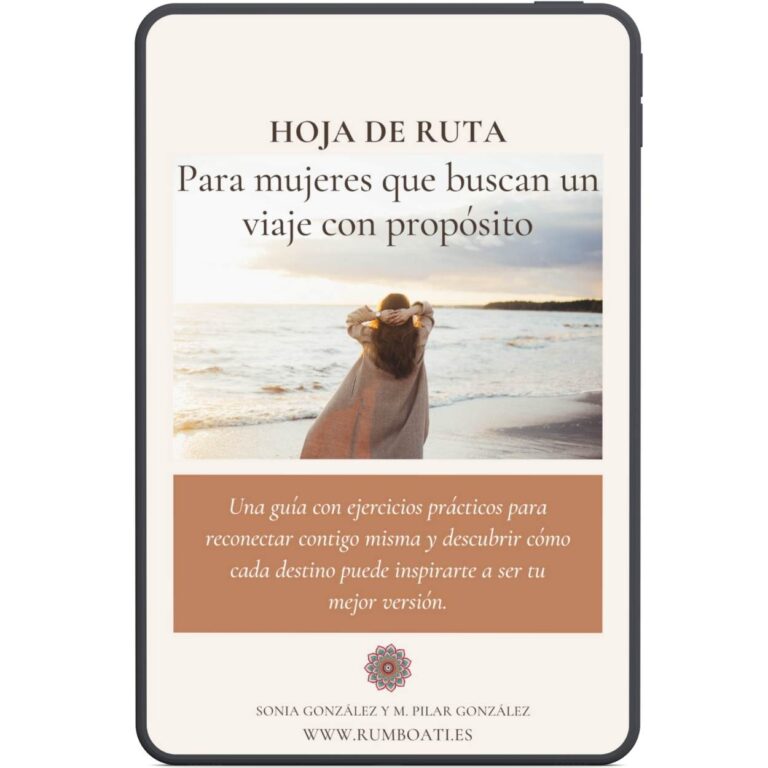 hoja de ruta viajes con proposito